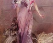 Portrait of Mrs Howard-Johnston - 乔瓦尼·波尔蒂尼